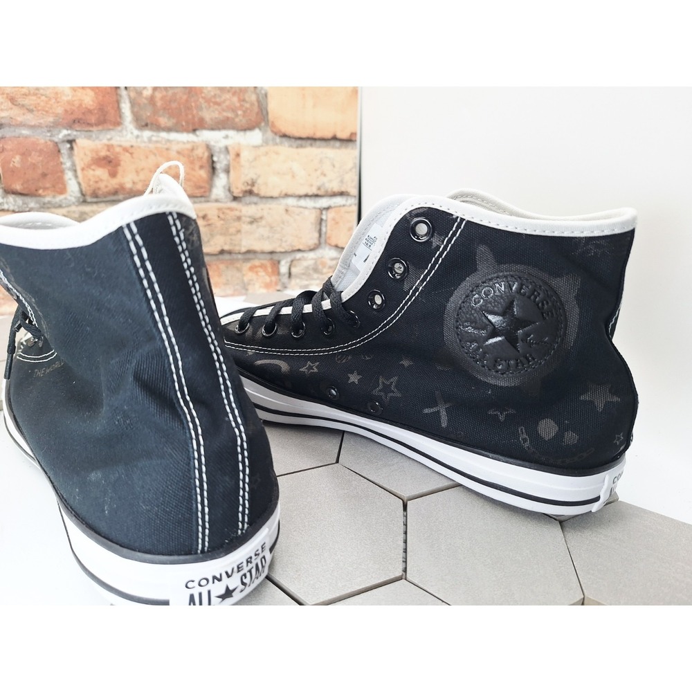 Converse Custom Ctas Hi Y2K Icon Print‎ Smiley Stars Butterfly Men Sz 10.5 - Picture 12 of 16